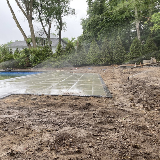 Sprinkler installation